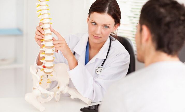 Para prescribir o tratamento para a osteocondrose cervical, debes consultar a un médico